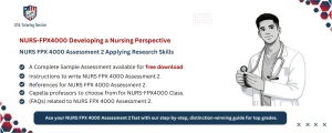 NURS FPX 4000 Assessment 2 Applying Research Skills