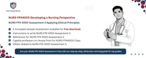 NURS FPX 4000 Assessment 3 Applying Ethical Principles