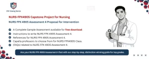 NURS FPX 4905 Assessment 4 Proposal for Intervention